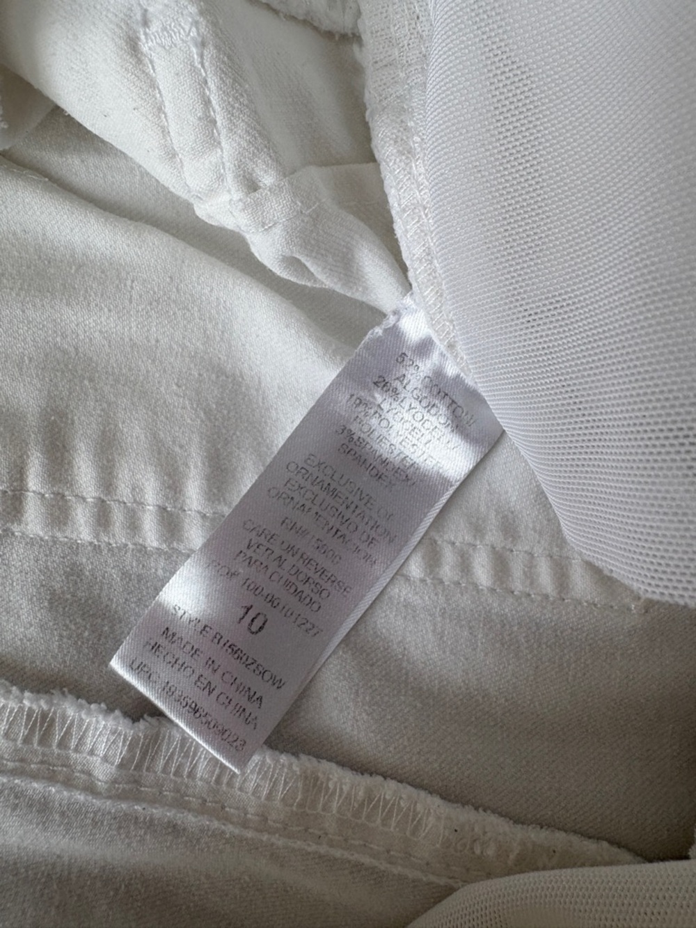 Democracy Women's White Ab Solution Straight Leg Jeans - Picture 3 of 8